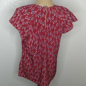 Marabelle Geometric Print Top Size L